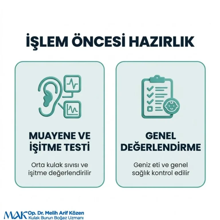Alsancak Kulak tüpü düsmezse ne olur